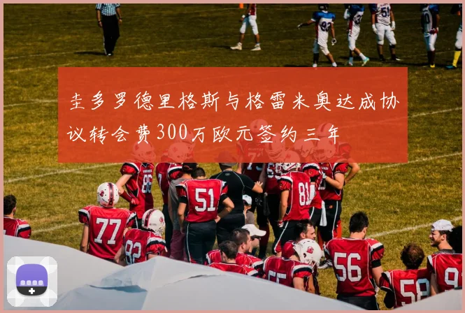 圭多罗德里格斯与格雷米奥达成协议转会费300万欧元签约三年